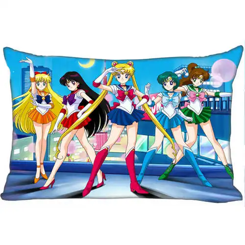 Лучший наволочки на заказ Sailor_Moon(38)@ Спальня Дома Прямоугольник Наволочка на молнии(с одной стороны)@ 181205-05-03-148 - Цвет: Pillowcase