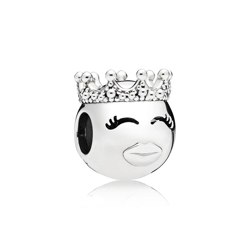 Драгоценные бусины для принца и принцессы подходят к оригинальному браслету Pandora