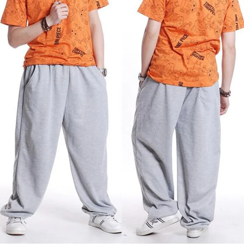 Серый Moda мужские панталоны для уличных танцев, suelta Pantalones, шаровары, hombre, хип-хоп, Swag ropa gris negro gris oscuro - Цвет: Серый