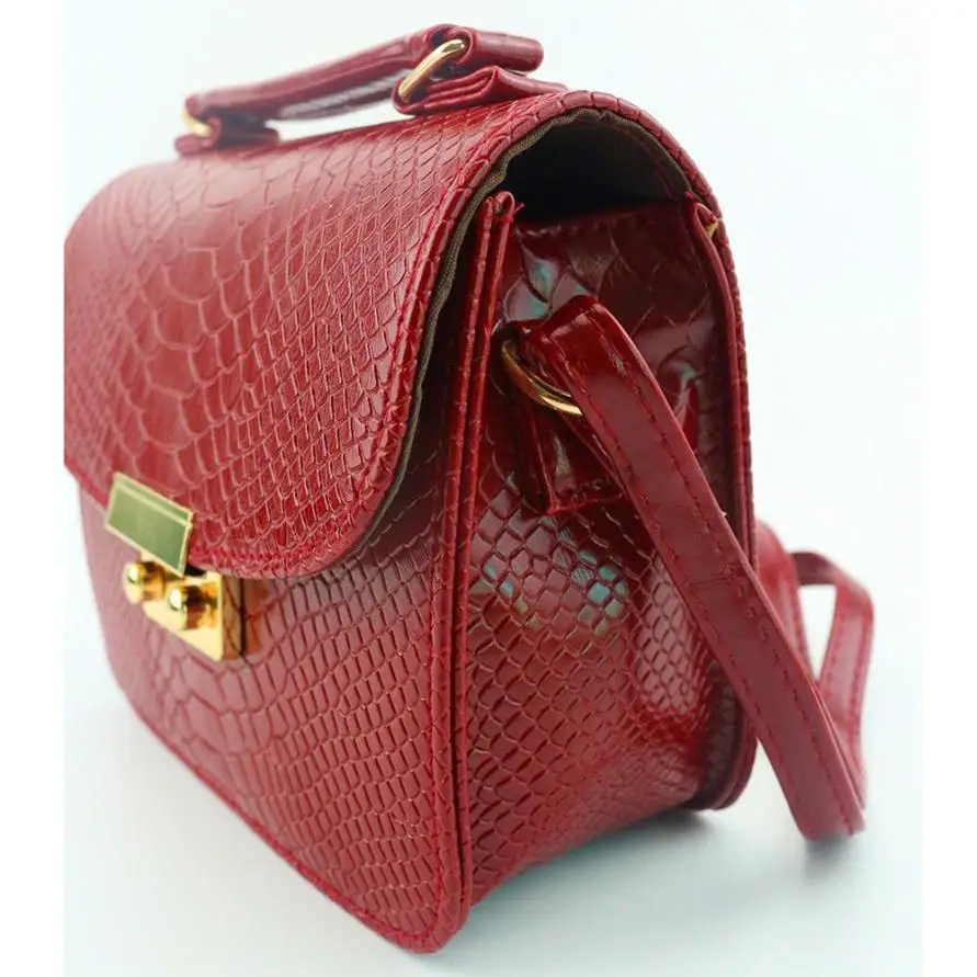 AA Naivety Women Messenger Shoulder Bag Alligator PU Leather Lady Mini Clutches Crossbody Purse 28S7901 drop shipping | Багаж и сумки