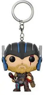 Марвел Халк и Тор Ragnarok Симпатичный Брелок фигурка коллекция игрушки на цепочке