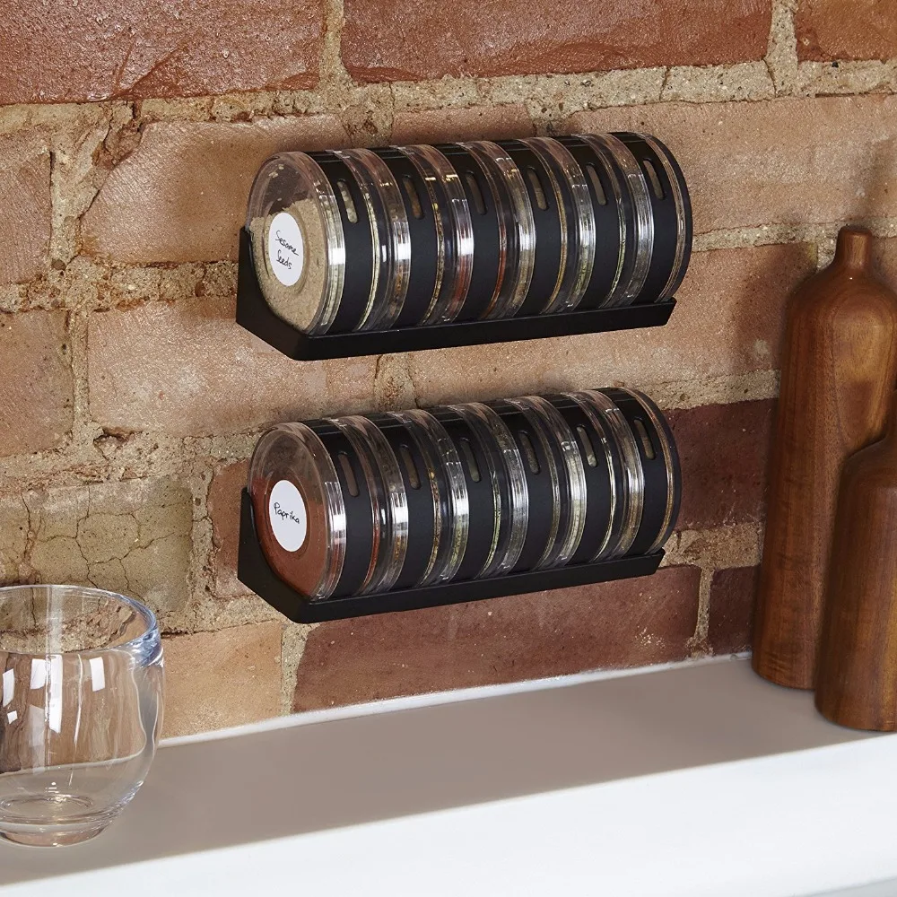 Seasoning box set Kitchen Cylindra jar for Spice Rack Can containers Condiment Bottles Pepper Shakers Box Salt Cellar Sugar Bowl|salt cellar|pepper