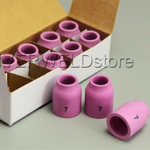 10 шт., задняя крышка для газовой линзы 53N61 7 #, подходит для глиноземная керамическая насадка SR PTA DB WP 9 20 24 25 Series