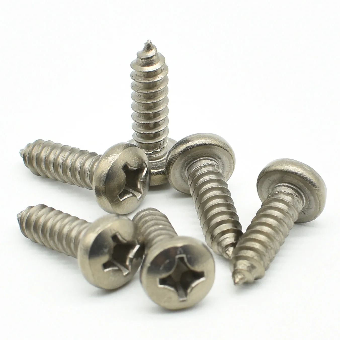 Титановый болт саморезы M3 M4 M5 M6 x6/10/15/20 Pan Cross Head класс 2 титановый винт Ti Fastene GB845 10