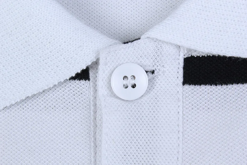 Новинка весна осень Мужская модная бутиковая Хлопковая полосатая Повседневная