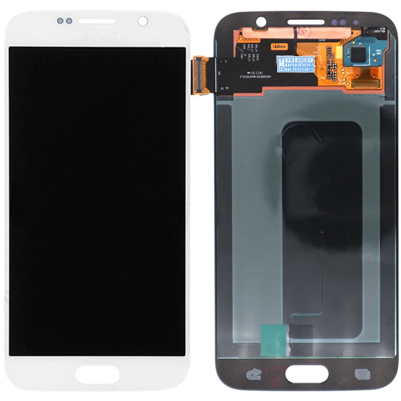 Super Amoled S6 ЖК-дисплей Экран для samsung Galaxy S6 Дисплей с рамкой ЖК-дисплей Экран сборки для samsung S6 G920 G920A G920F ЖК-дисплей