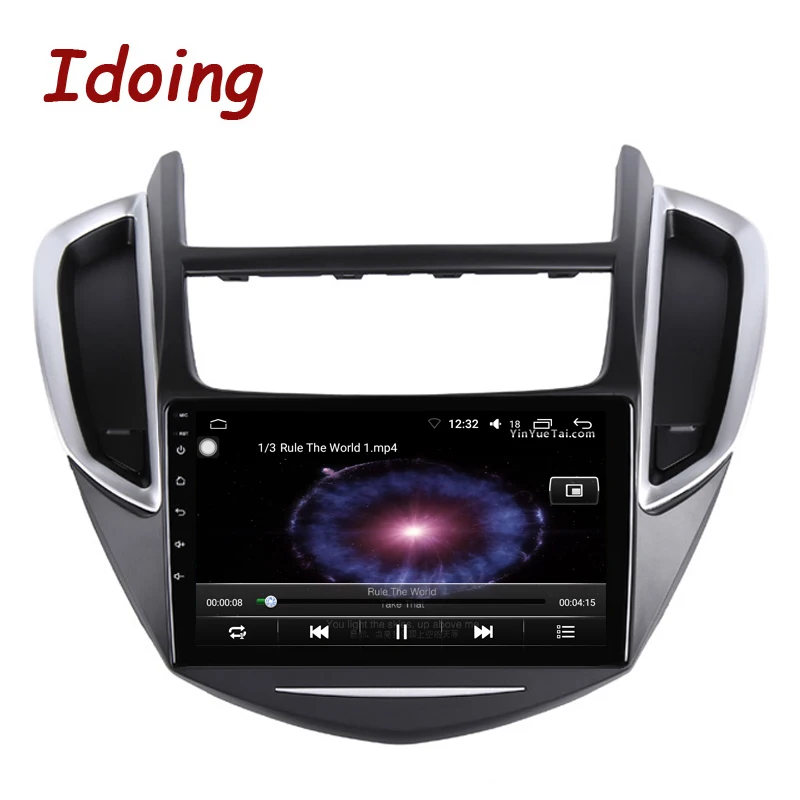 Idoing " Android 8,0 Автомобильный gps плеер для Chevrolet Trax 2013- Восьмиядерный 4 Гб ОЗУ 64 Гб ПЗУ Авто радио мультимедиа gps NAVI 2.5D