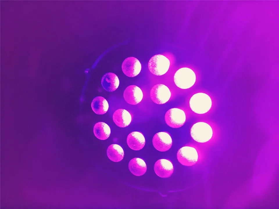 18x18 Вт zoom par lumiere dmx lumieres dj par 64 rgbwa uv 6в1 led par lumiere pour dj disco Вечерние
