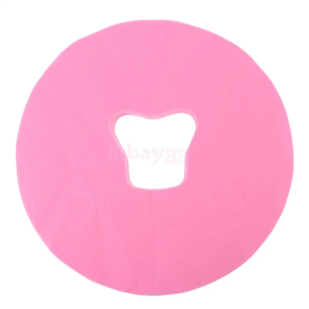 100 шт розовые одноразовые модные подушки для лица подушка отдыха подголовник