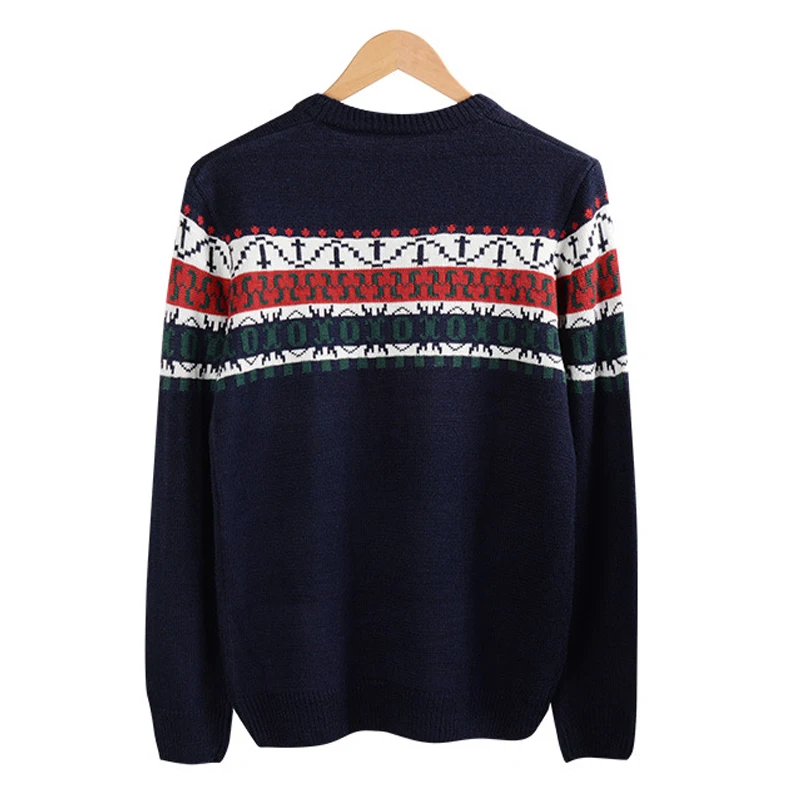 Spring &amp Autumn Men's Sweater Korean Style Casual Sweaters O-neck Slim Fashion Coat Size M~XXL | Мужская одежда