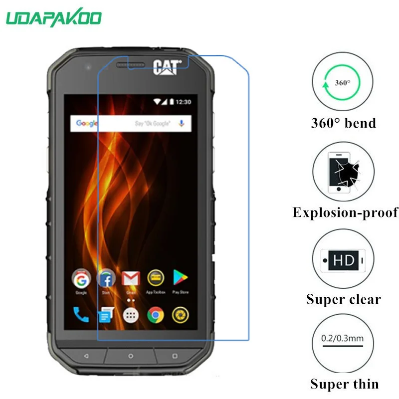 Udapakoo прозрачная пленка из закаленного мягкого стекла для Cat S31 Nano Взрывозащищенная стеклянная пленка для экрана