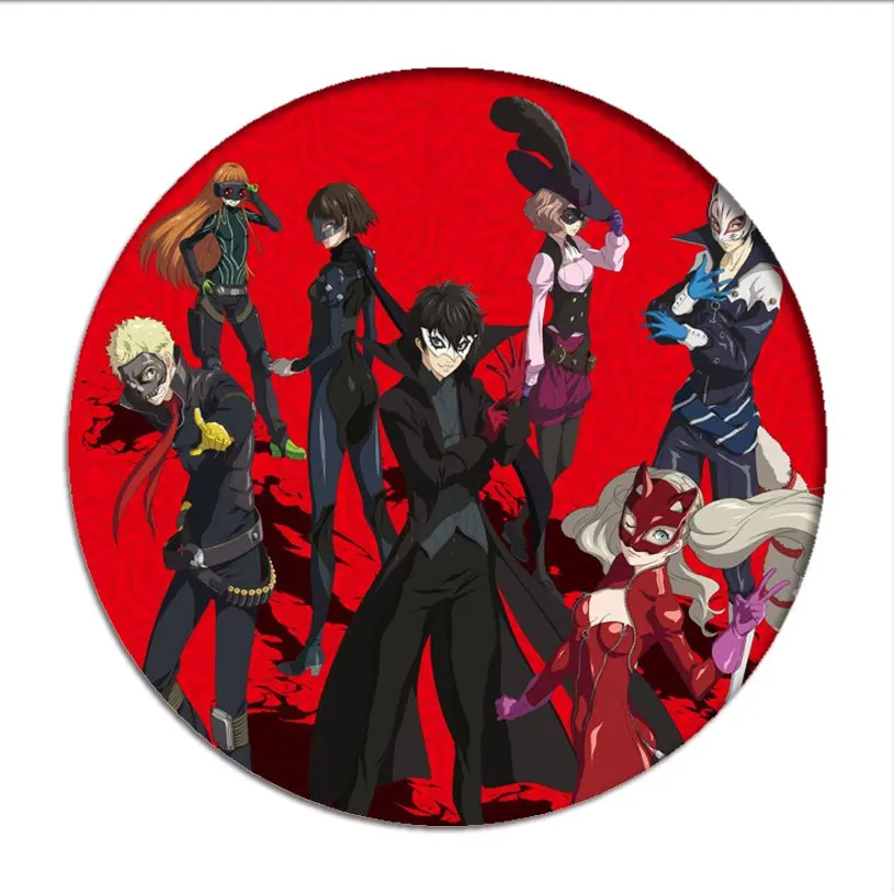 Японская брошь в виде Игры Persona 5 Значки для косплея P5 Джокер коллекция знаков