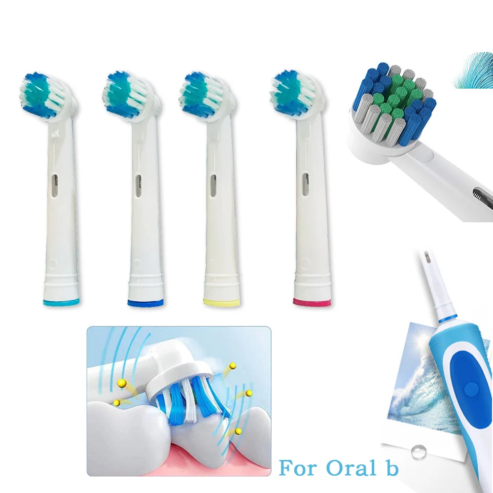 12 pacs сменные насадки для зубной щетки Oral b электрическая зубная щетка совместимая