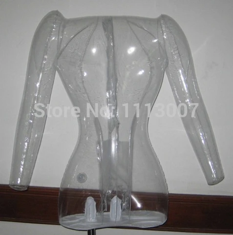 

Free Shipping!New Arrival High Quality Transparent Mannequins Bust Inflatable Female Mannequin Hot Sale