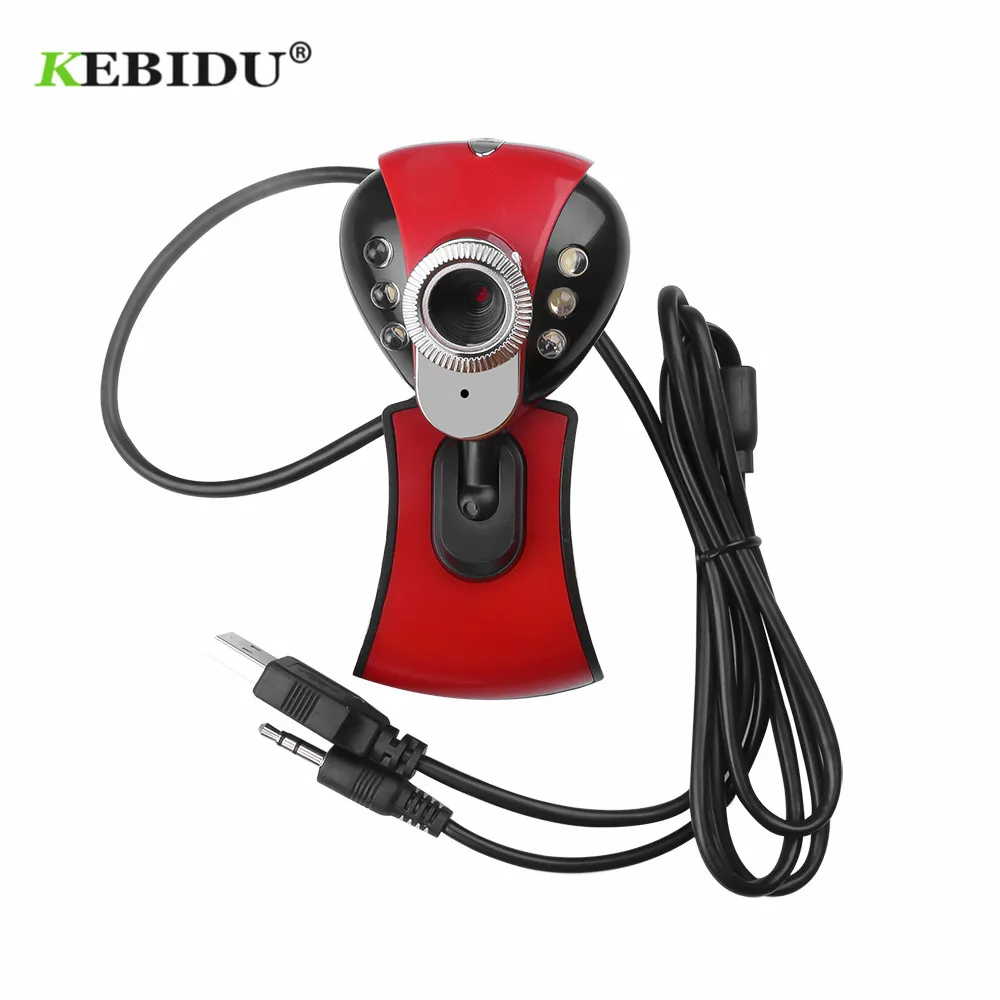 KEBIDU USB2.0 веб Камера клип на голосовые подсказки с микрофоном Bluetooth Веб камера для