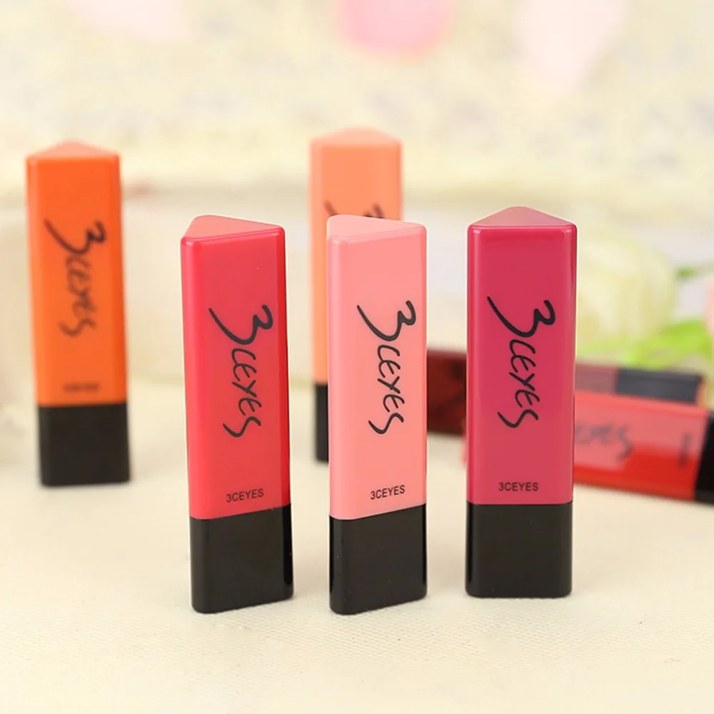 Модные цвета 3ceyes длинная прочная водостойкая помада натуральный макияж для лица