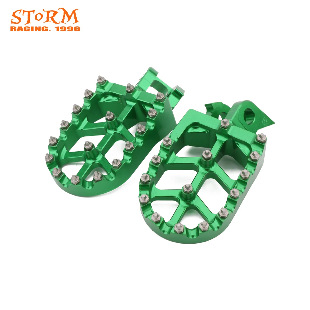Подножка для ног педали Kawasaki KX125 KX250 1997 1998 1999 2000 2001 KX500 1988 1989 1990|Подставки под ноги| |