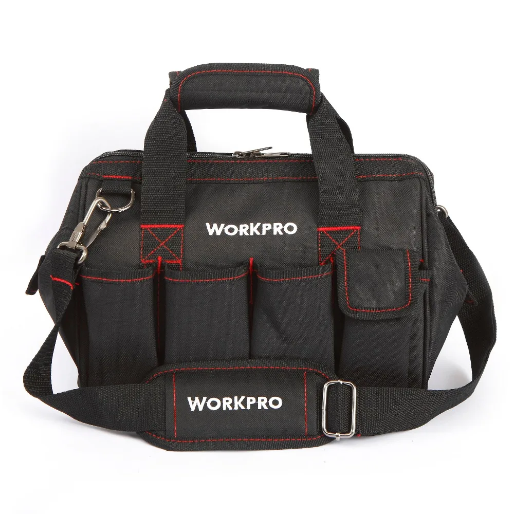 WORKPRO 12 дюймов сумка для инструментов 600D полиэстер электрик на плечо Наборы