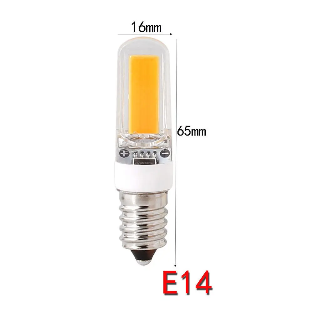 Новая горячая Светодиодная лампа 3 Вт Люстра E12/E14/G4/G9 2609 COB диммируемая AC 110 V/220 V