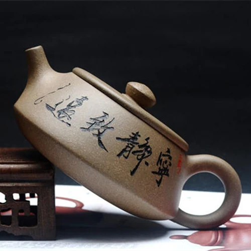 Распродажа китайский кунг фу заварочный чайник с маркировкой real yixing zisha qing hui duan