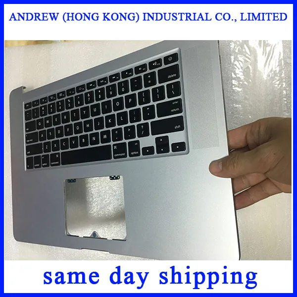 A1398 Topcase Для Macbook Pro Retina 15 дюймов с клавиатурой US макет верхний корпус Late 2013 Mid 2014 661