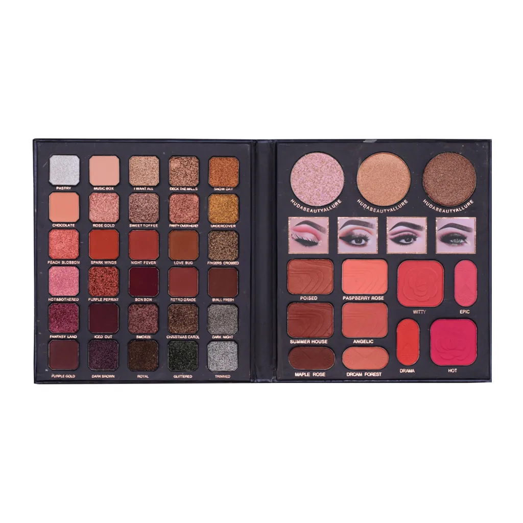 Романтическая птица 43 палитра теней для век Профессиональная Палетка матовых