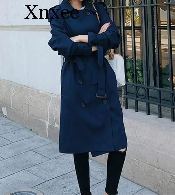 Женская ветровка Xnxee весна осень 2019 новая Корейская шикарная Свободная для