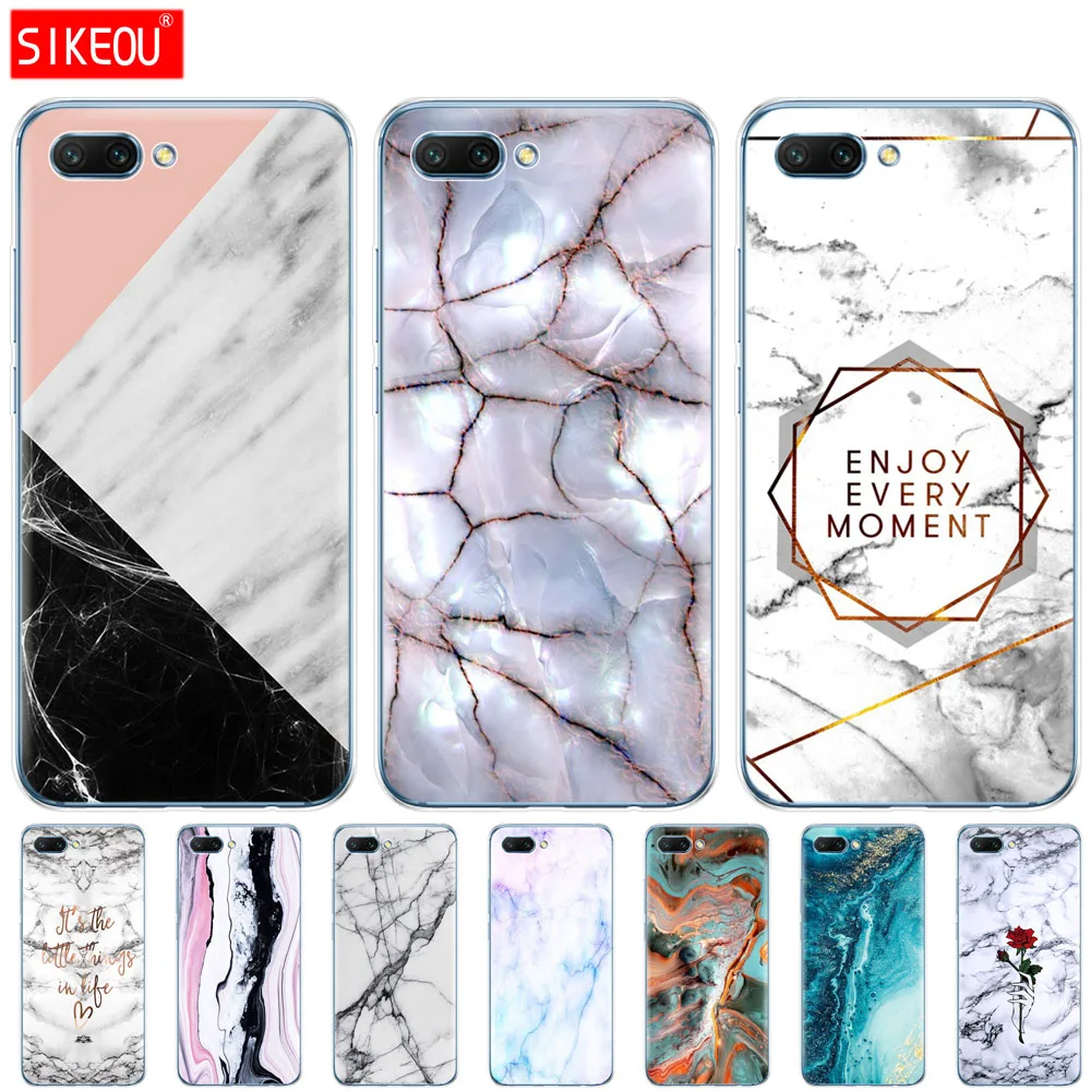 Силиконовый чехол для телефона huawei honor 10 20 V20 V10 view для huawei honor 9 8 10 lite 7x 6c pro marble модный дизайн