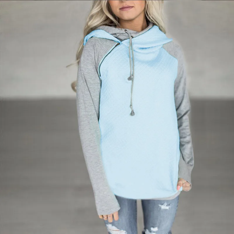 3XL повседневные толстовки Женская одежда 2018 осенне-зимний женский топ с длинным
