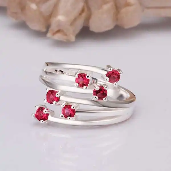 2017 настоящие кольца anillos Свадебные оптом из стерлингового серебра 925 пробы модные