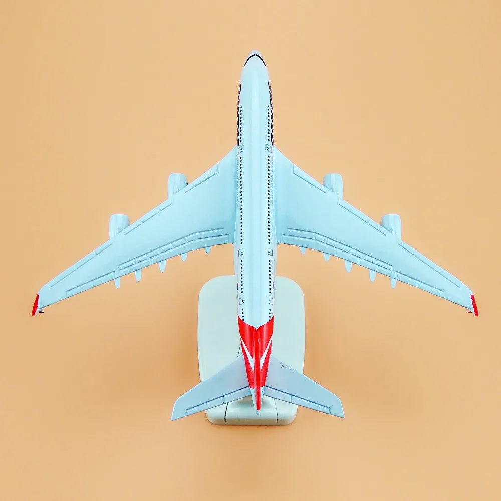 16 см Австралийский самолет Qantas A380 Airlines модель самолета Airbus 380 Airways w Стенд