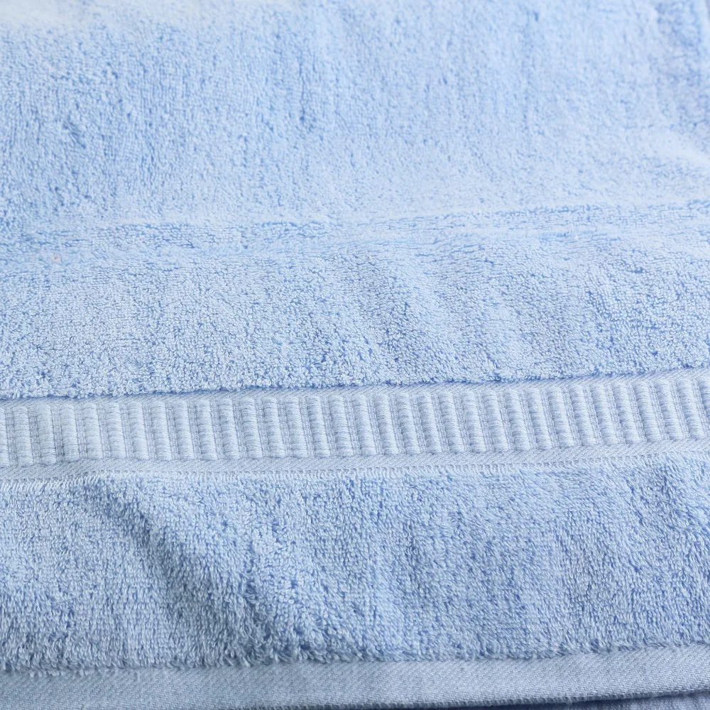 2 шт 100% хлопок набор полотенец голубые полотенца банное суши большие для бани(