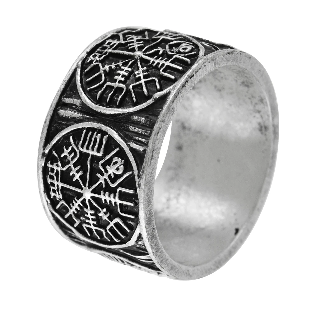 Vegvisir кольцо с компасом викинга для мужчин и женщин Прямая поставка|Кольца| |