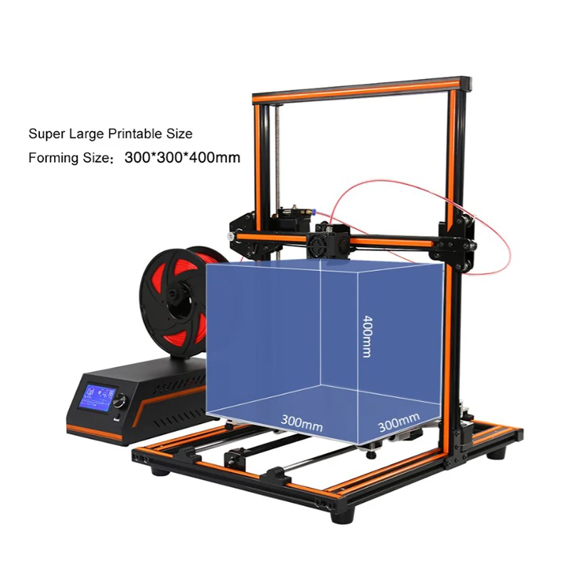 Высокоточный 3d принтер s Anet E10 Anet E12 большой размер сборка пластины легко Biuld Anet предварительно собранный полностью металлический 3d принтер наборы