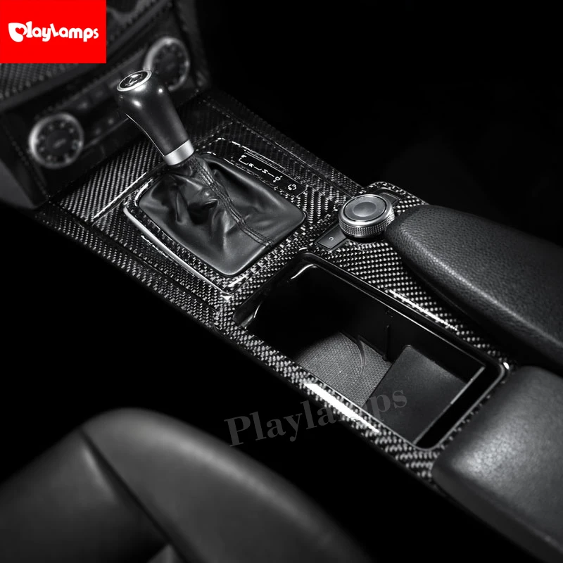 Украшение интерьера автомобиля литье из углеродного волокна Центральная панель