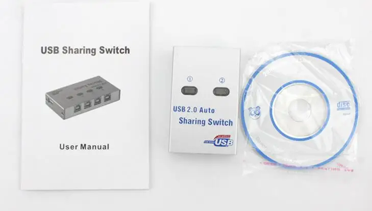 2 в 1 выход USB 0 автоматический и ручной Обмен переключатель для ПК компьютера на