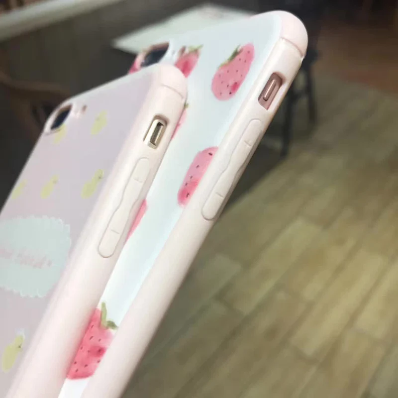 Kerzzil силиконовый мягкий милый розовый чехол для iPhone 6 6s 7 plus чехлы iphone lina |