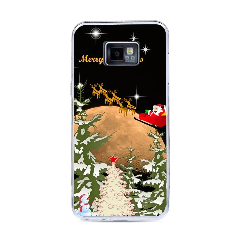 Case for Samsung Galaxy S2 S 2 I9100 GT-I9100 GT-I9100M GT-I9100L GT-I9100T GT-I9100P GT-I9100G Back Cover Cases Christmas |