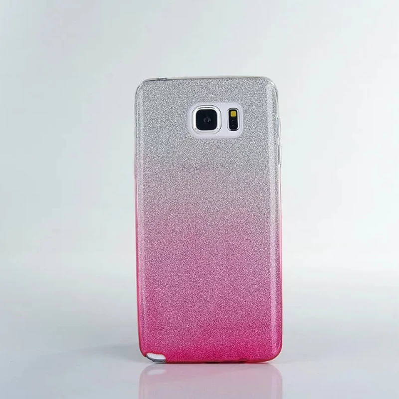 Чехол для Samsung Galaxy C5 C7 C9 Pro блестящий прозрачный мягкий чехол из ТПУ ультратонкий