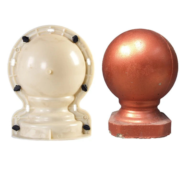 

High quality ABS plastic factory price baluster decoration concrete ball molds