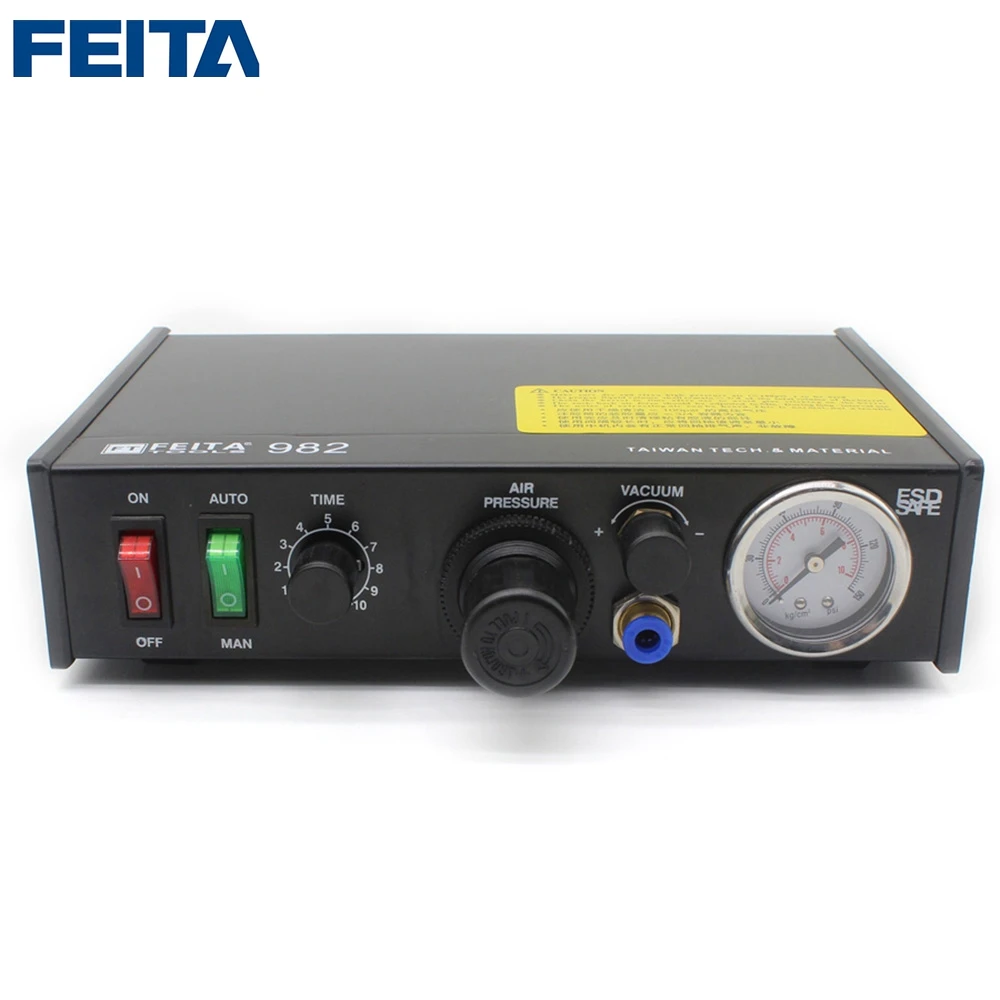 Полуавтоматическая машина для розлива клея FEITA 982 с ЖК дисплеем настольный