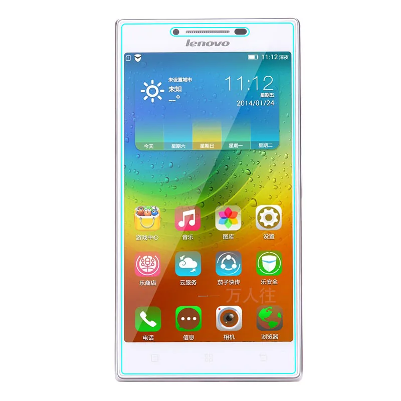 Mllse ультра тонкий Tempered Glass 9 H для Lenovo P70 p70t 2.5D Экран протектор HD стекло пленка + с