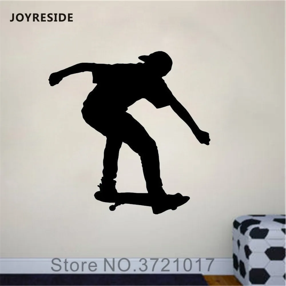Настенные спортивные Стикеры для скейтборда joyliving виниловые дизайнерские