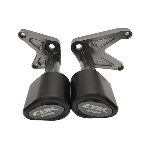CBR650R Gray Мотоцикл с ЧПУ CB650R CBR650R защита от падения крушение ползунки протектор рамки слайдер для HONDA CBR 650R CBR 650 R CB 650R - Цвет: CBR650R Gray