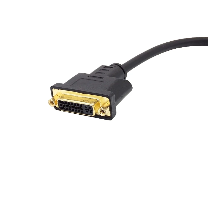 Совместимому с HDMI/DVI 24 + 5 адаптер Папа мама кабель совместимому HDMI к DVI D удлинитель
