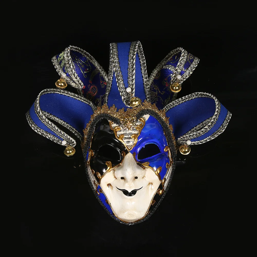 Венецианская маска Jester веселый костюм для вечевечерние Маскарад венецианский