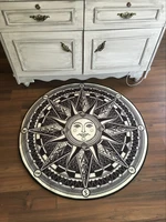 new time limited portrait mechanical wash rug alfombras tapete apollo carpet computer chair cushion small round floor mat