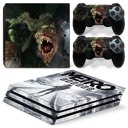 Metro 2033 ужас игра наклейка для PS4Pro Playstation Machine Exodus Darkens аниме фильм фигурка игрушка с