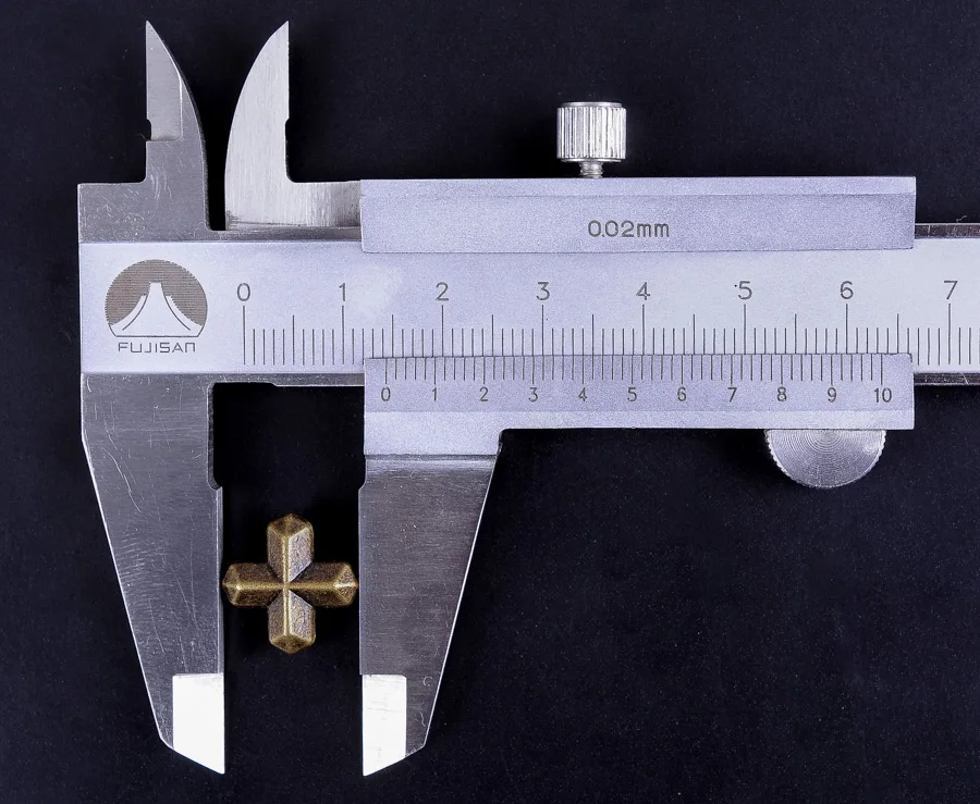 30 шт 15*12 мм DIY твердая медь крест кнопка Кончо заклепки кожа ремесло байкер |
