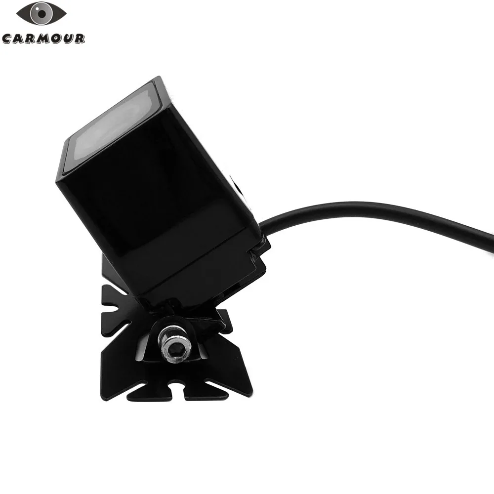 CARMOUR Водонепроницаемая Проводная квадратная 9 LED 420TVL Автомобильная камера